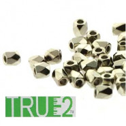 New 25 October - Collection of TRUE2 2mm Czech Fire polished faceted beads